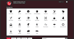 Desktop Screenshot of basel-restaurants.ch